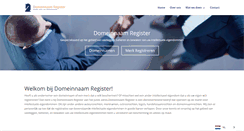 Desktop Screenshot of domeinnaamregister.com